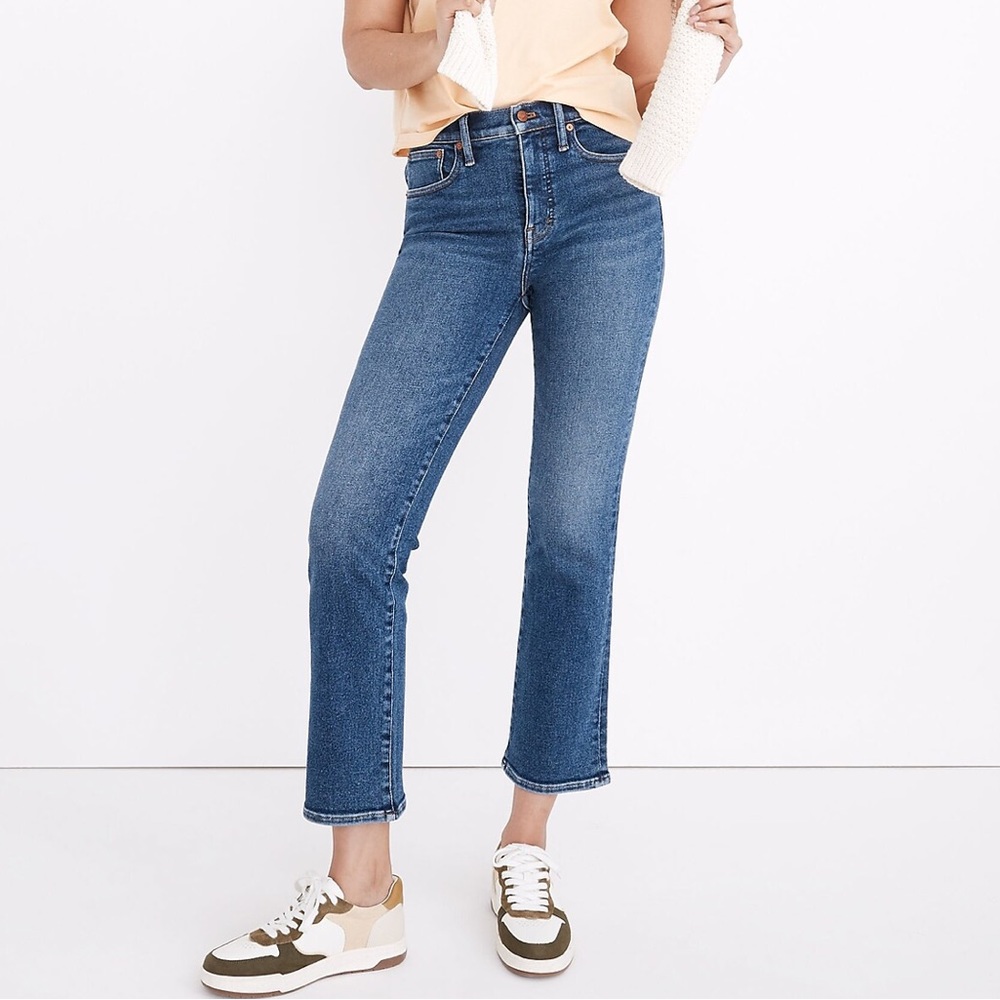 Madewell Mid-rise Cali Demi-Boot Jeans (Bodney Wash) - 27